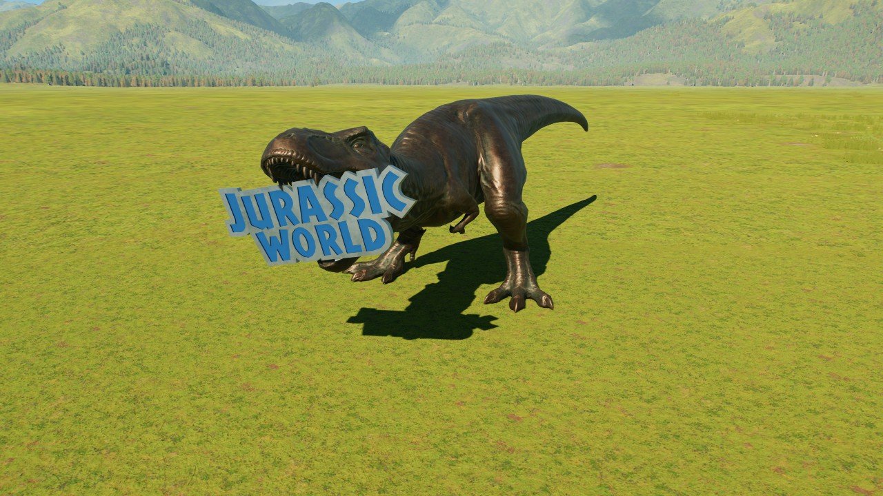Tyrannosaurus Rex Sign Holder