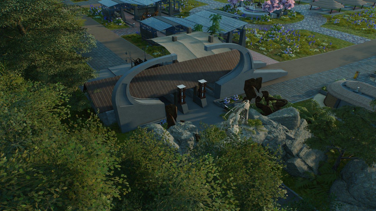 Park entrance - Workshop - Jurassic World Evolution 3