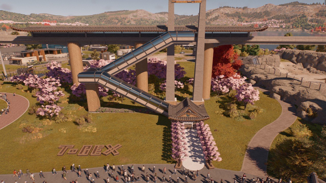 Asian Monorail Station