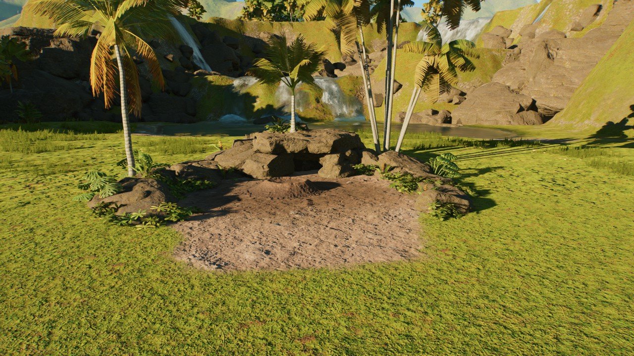 Simple large nest for Herbivores - Workshop - Jurassic World Evolution 3