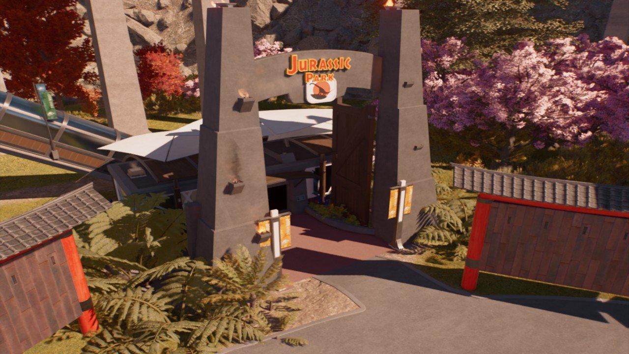 Jurassic Park Japan Gate - Workshop - Jurassic World Evolution 3