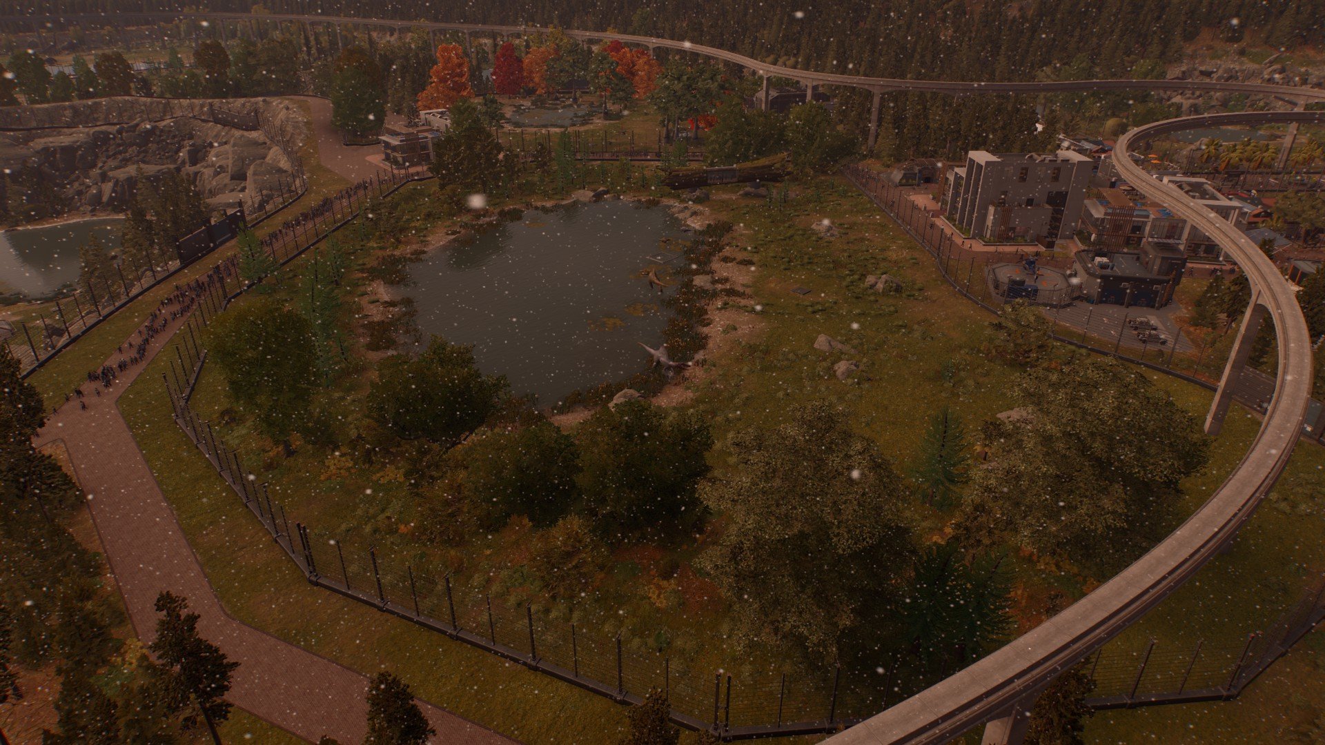 Fully complete park - Workshop - Jurassic World Evolution 3