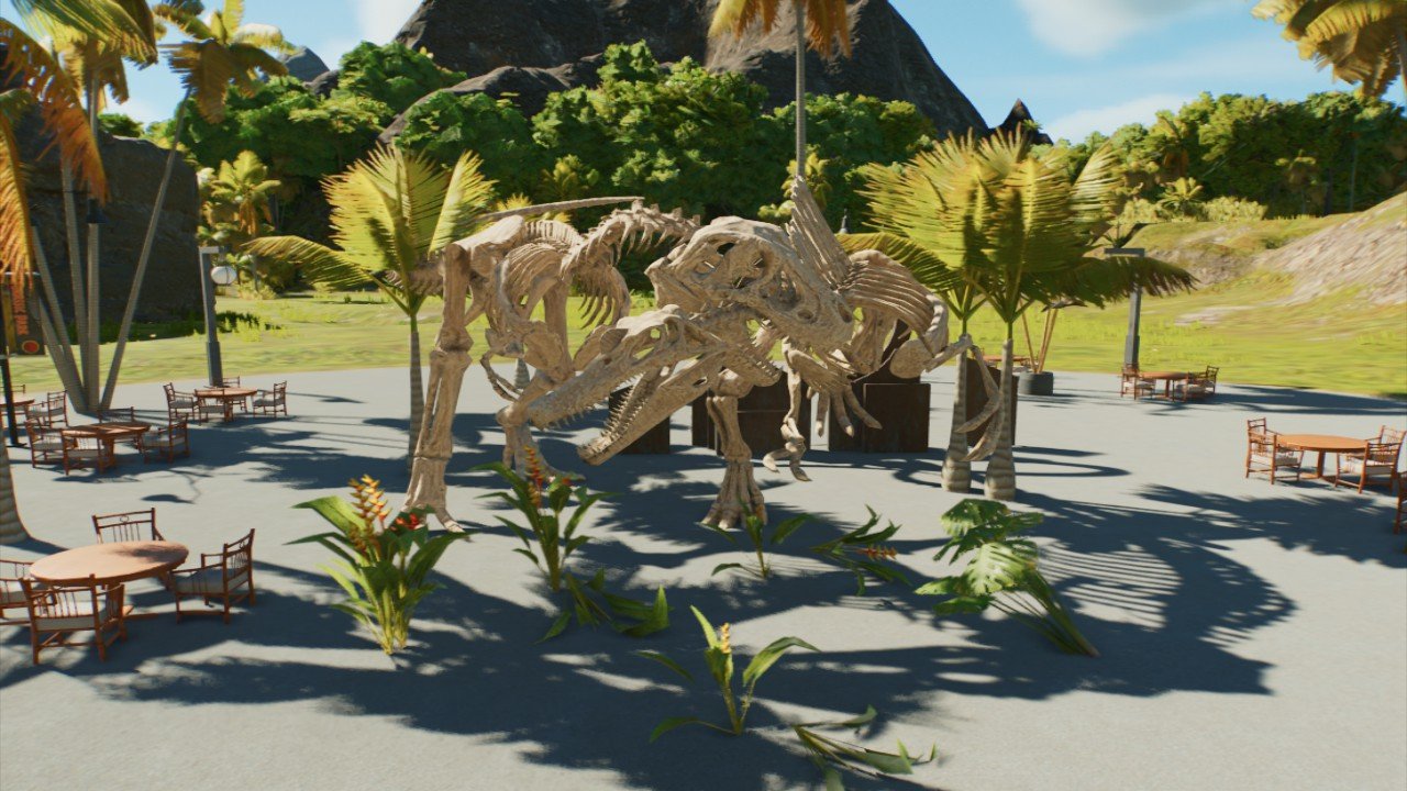 Spino versus trex sitting area - Workshop - Jurassic World Evolution 3
