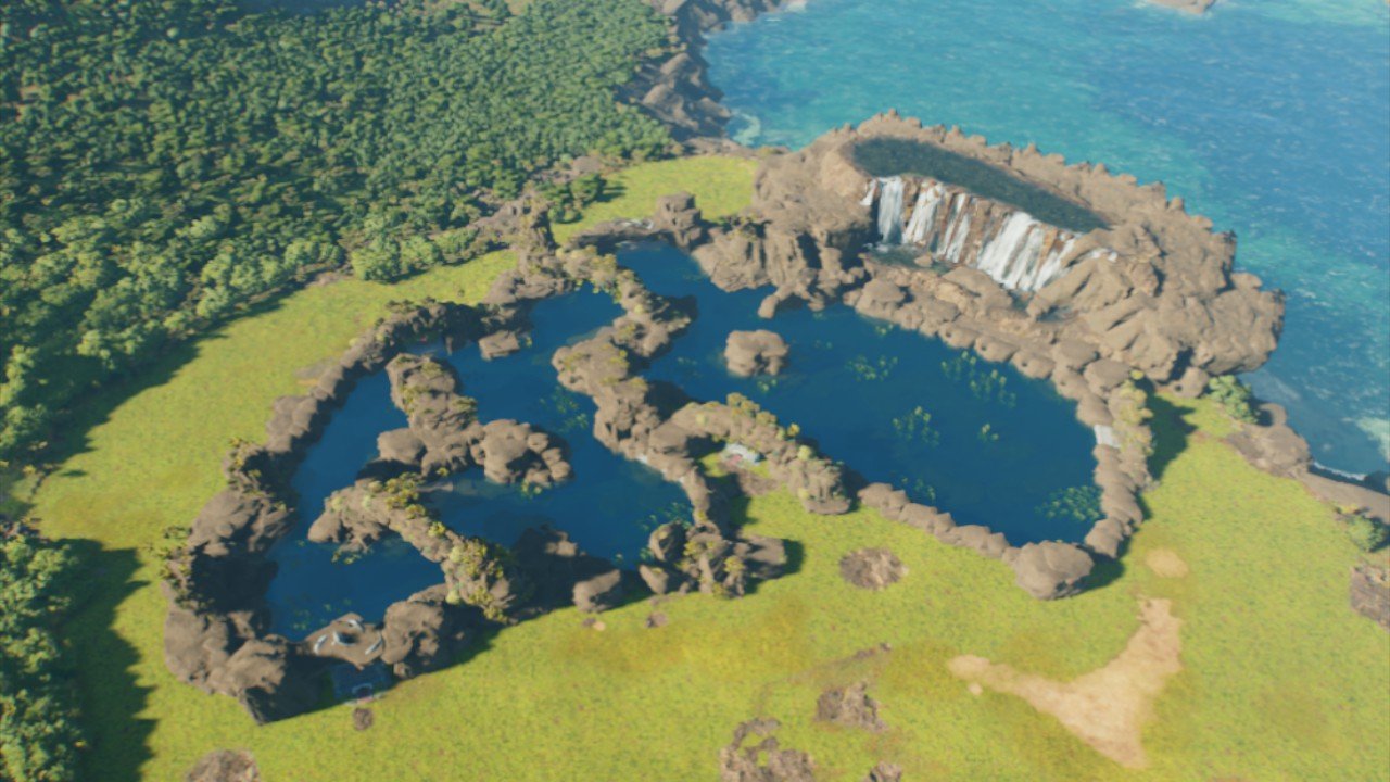 Tropical Themed Lagoon - Workshop - Jurassic World Evolution 3