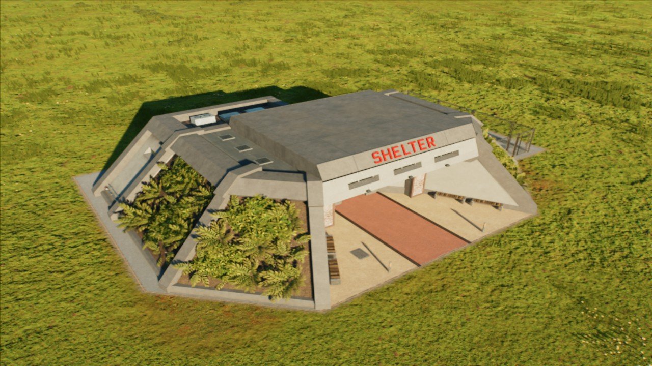 Basic Shelter Upgrade v. 1 - Workshop - Jurassic World Evolution 3