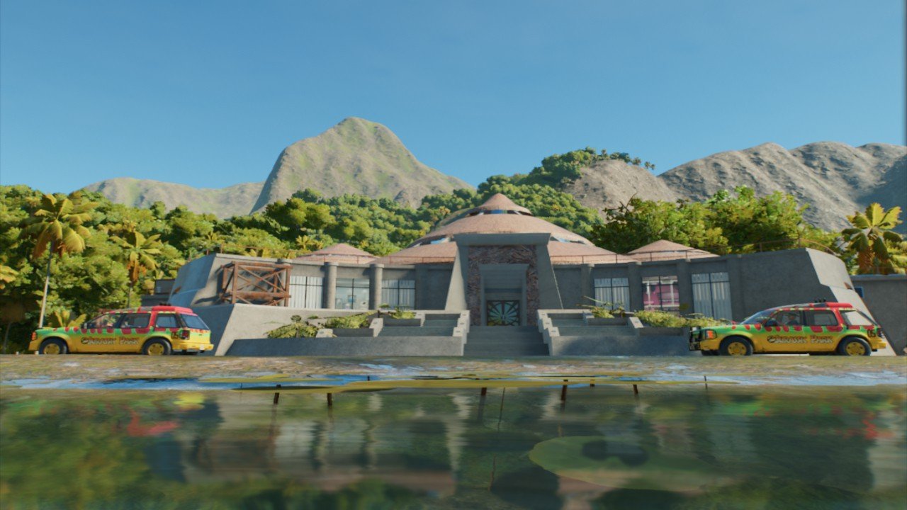 Jurassic Park Visitor Centre by ZSHplays