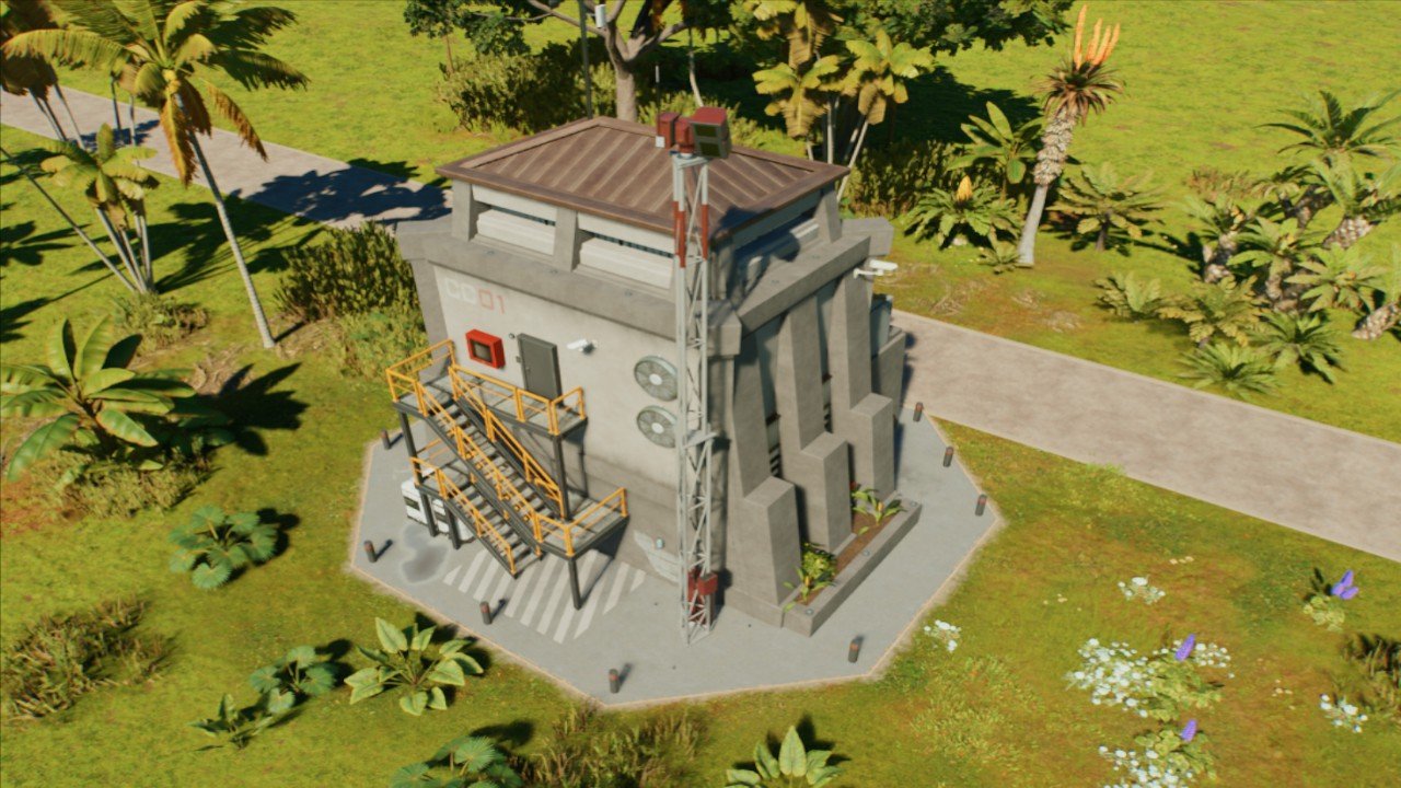 JP CONTROL TOWER - OUTPOST - Workshop - Jurassic World Evolution 3