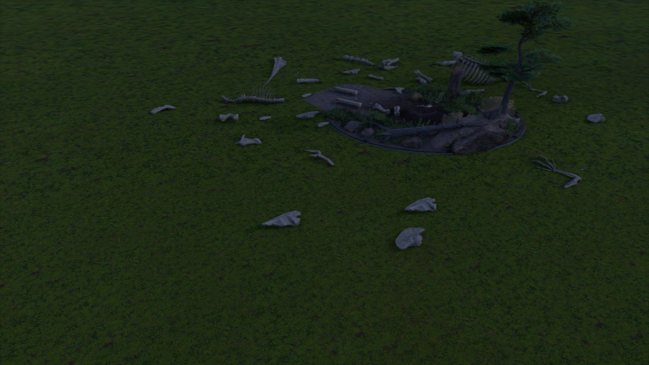 Dino graveyard with nest - Workshop - Jurassic World Evolution 3