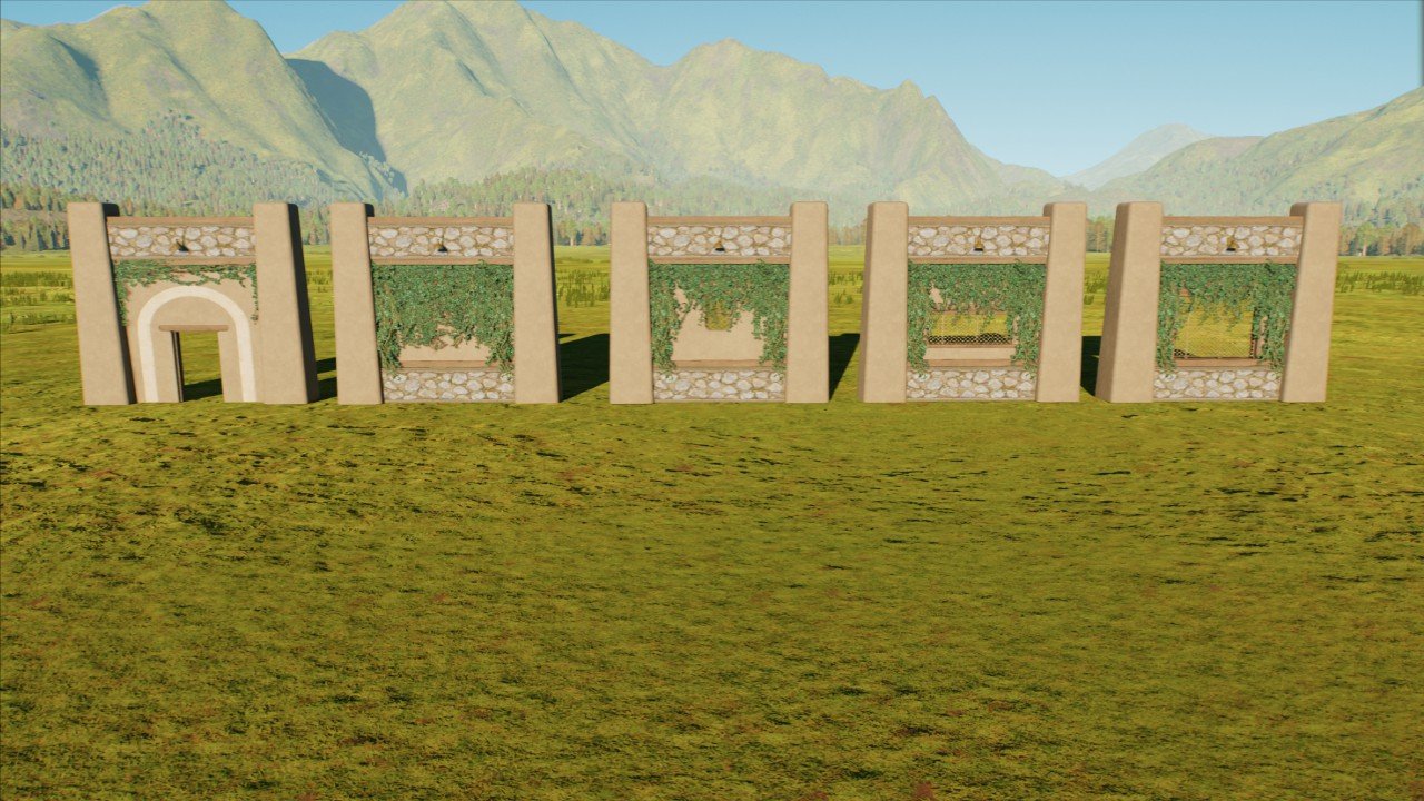 Duncan's Modular Walls : Set 1