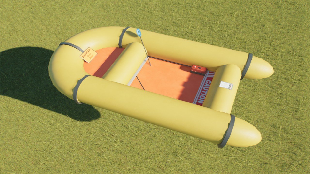 Emergency Raft - Jurassic World Rebirth 