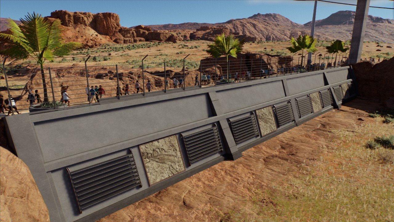 Enclosure Wall - Workshop - Jurassic World Evolution 3