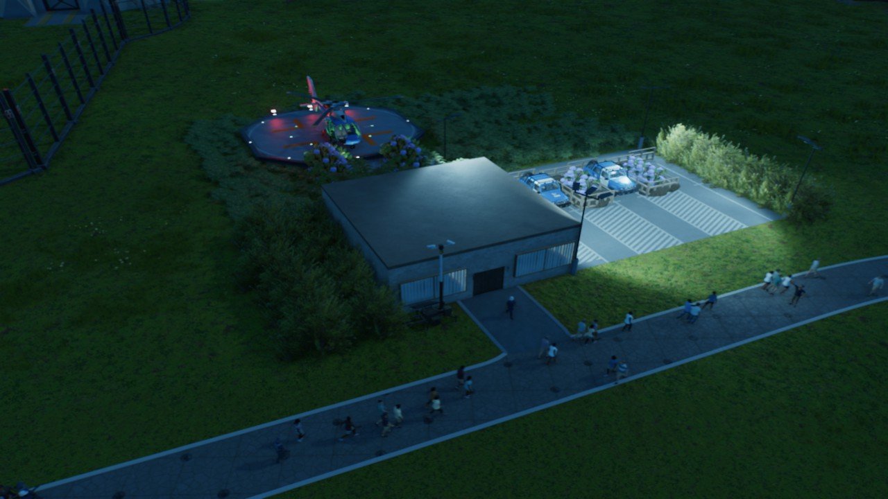 response facility design 1 - Workshop - Jurassic World Evolution 3