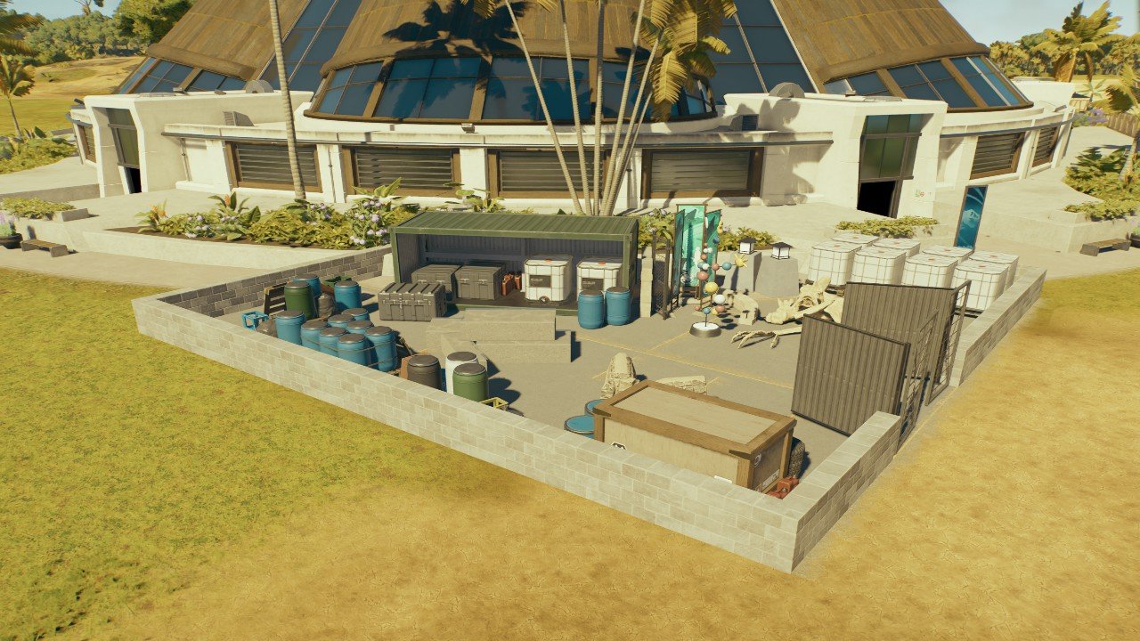 Innovation Center With Back Storage - Workshop - Jurassic World Evolution 3