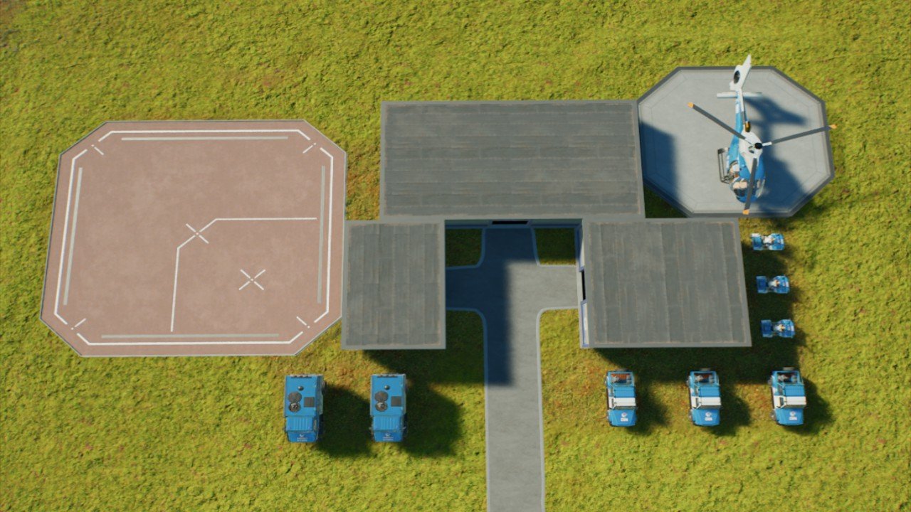 Layout 4 - Workshop - Jurassic World Evolution 3