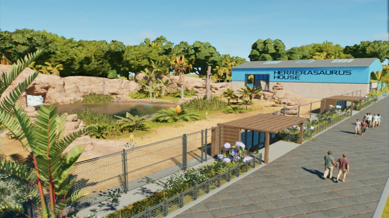 Herrerasaurus House & Enclosure