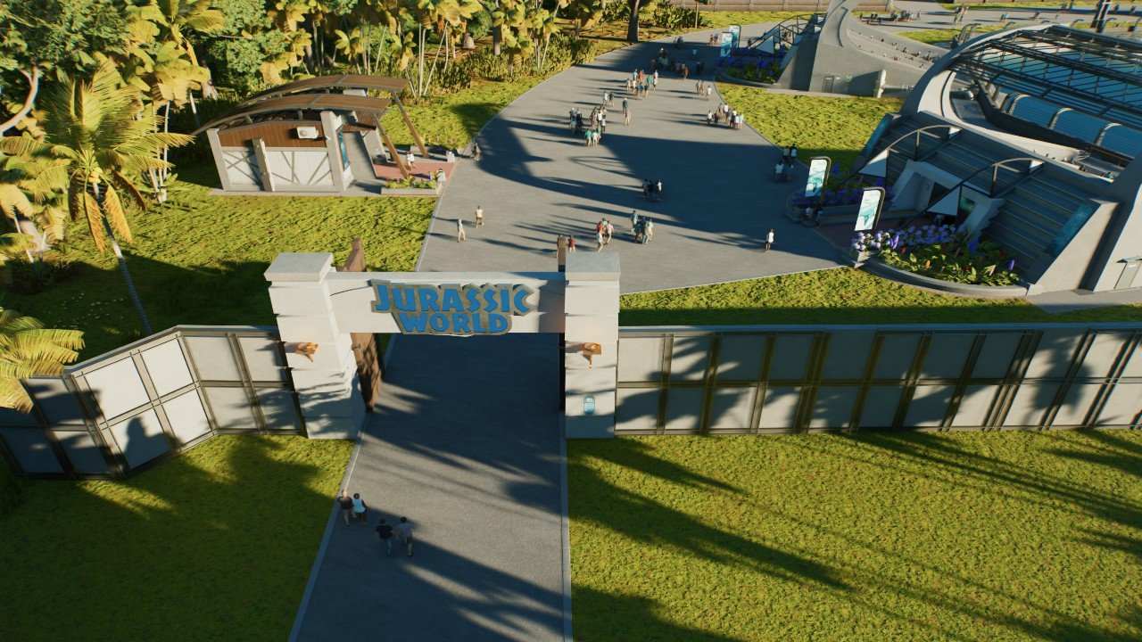 JW gate - Workshop - Jurassic World Evolution 3