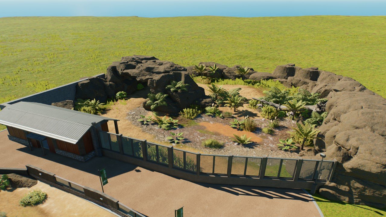 Medium Dinosaur Habitat - Workshop - Jurassic World Evolution 3