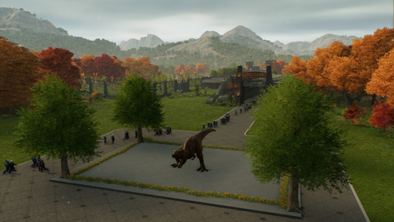 ASIAN TREX STATUE - Workshop - Jurassic World Evolution 3