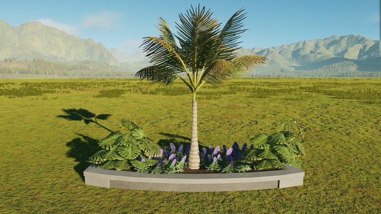 Palm tree planter - Workshop - Jurassic World Evolution 3