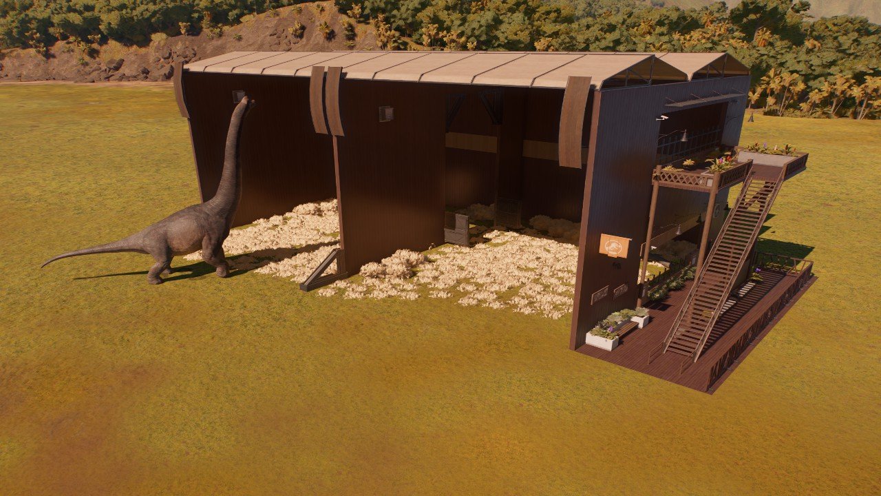 Saurapod shelter - Workshop - Jurassic World Evolution 3