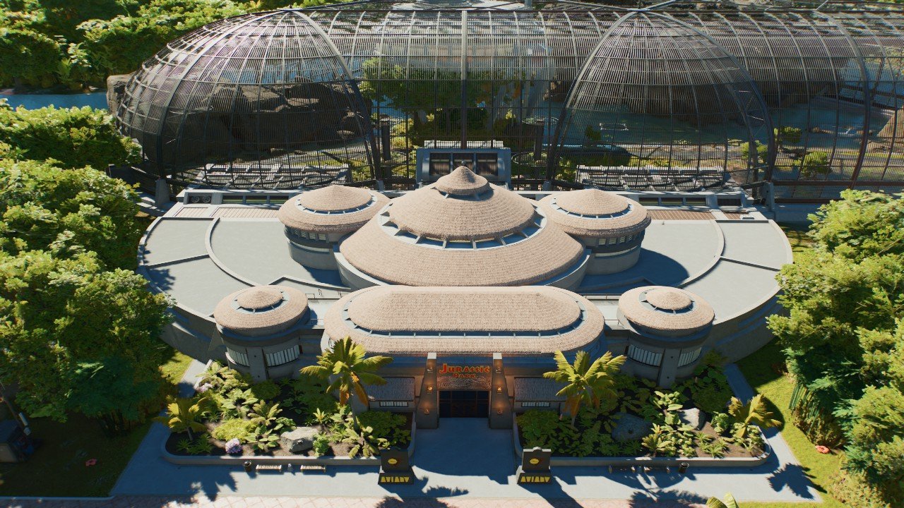 Jurassic park aviary