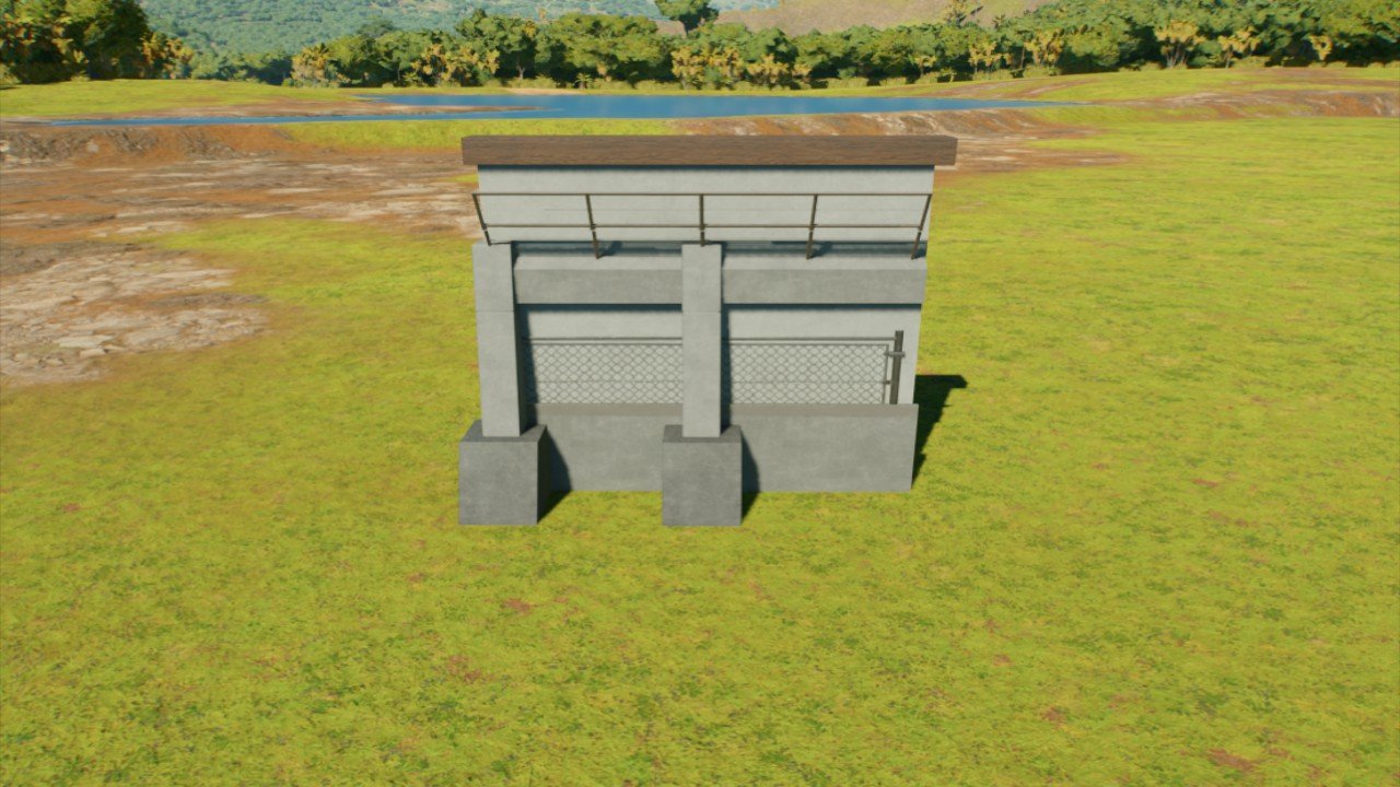 JP Style Medium Fence - Workshop - Jurassic World Evolution 3