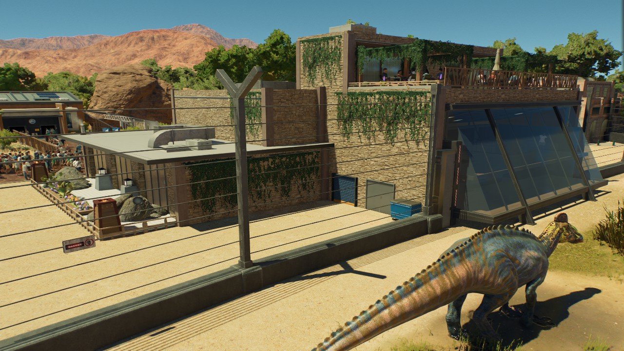Modern viewing gallery - Workshop - Jurassic World Evolution 3