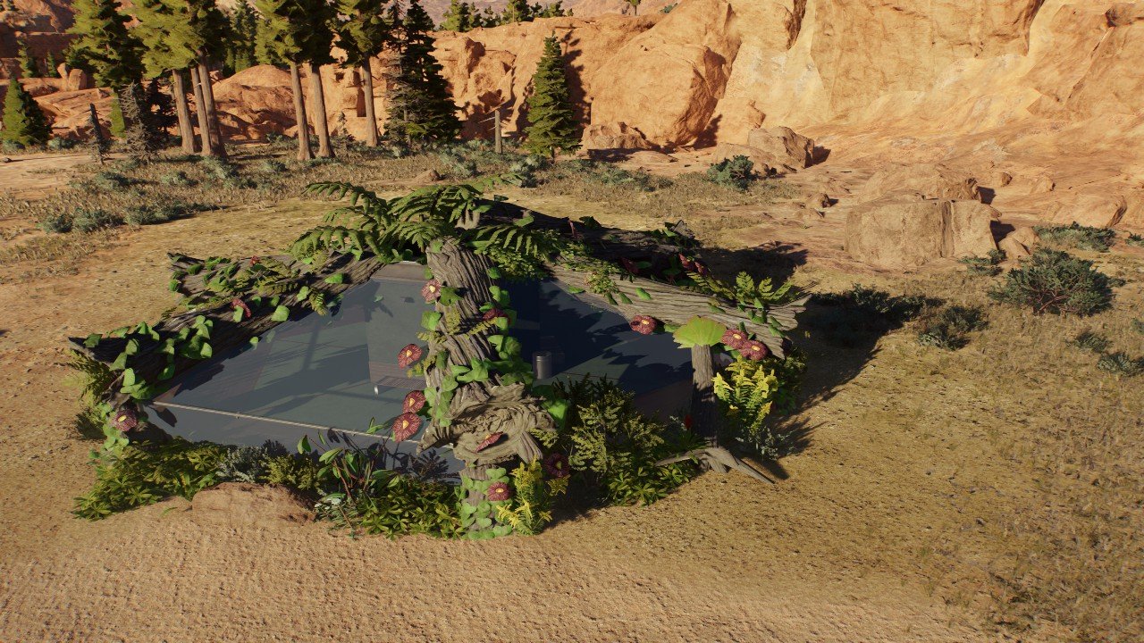 "Natural' Viewing Dome - Workshop - Jurassic World Evolution 3
