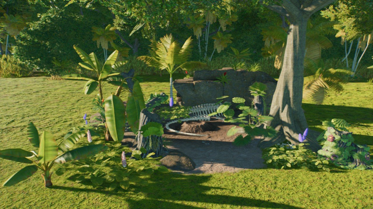 Rainforest Medium Carnivore Nest - Workshop - Jurassic World Evolution 3
