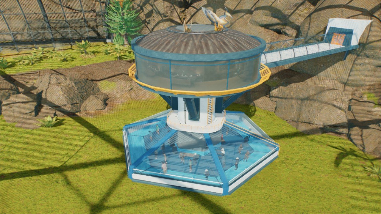 Aviary viewing tower (Updated) - Workshop - Jurassic World Evolution 3