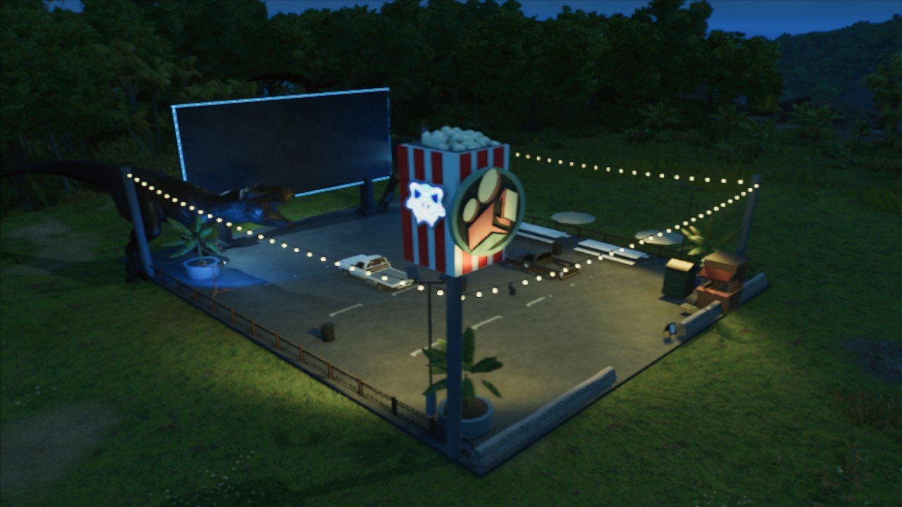 Drive-In Movie Theater - Workshop - Jurassic World Evolution 3