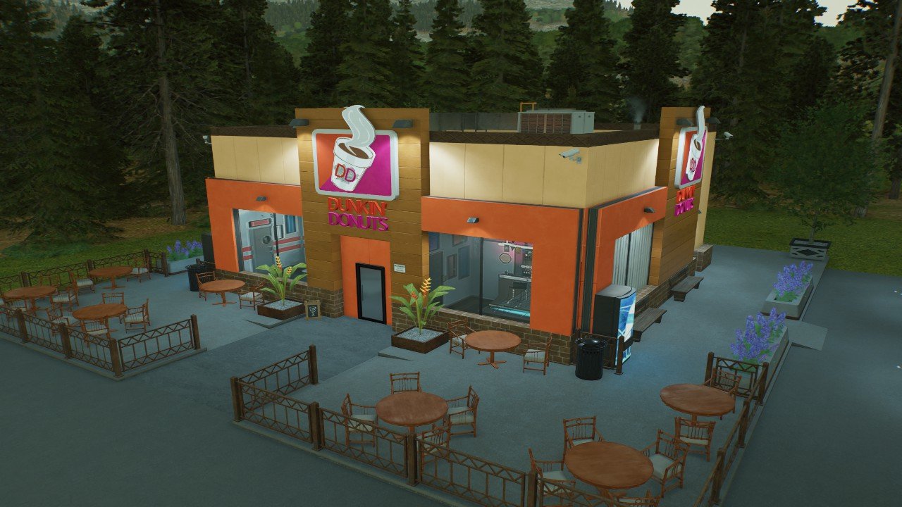 Dunkin Donuts (Drink Amenity) Blueprint