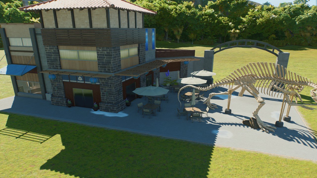Jurassic World Sushi & Dining Area