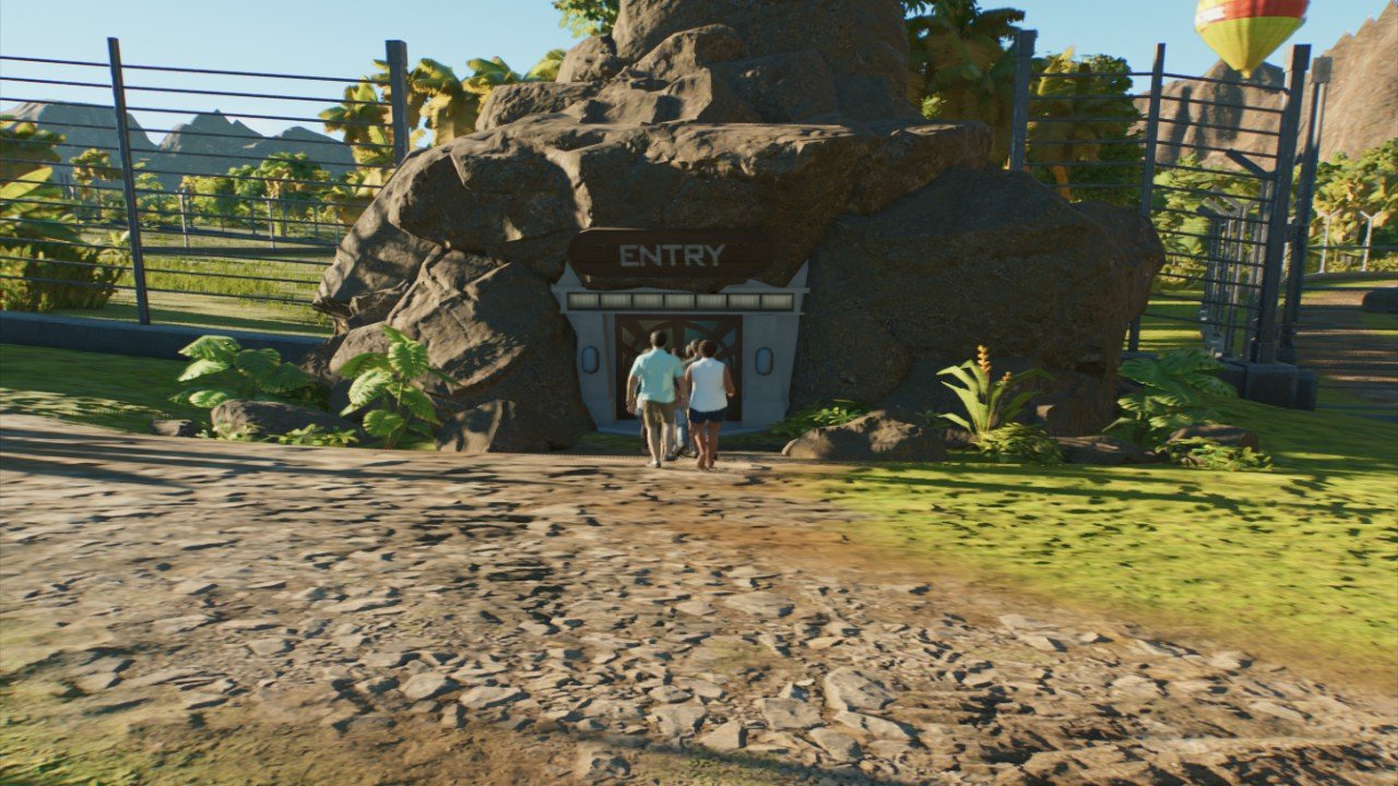 Viewing entrance - Workshop - Jurassic World Evolution 3