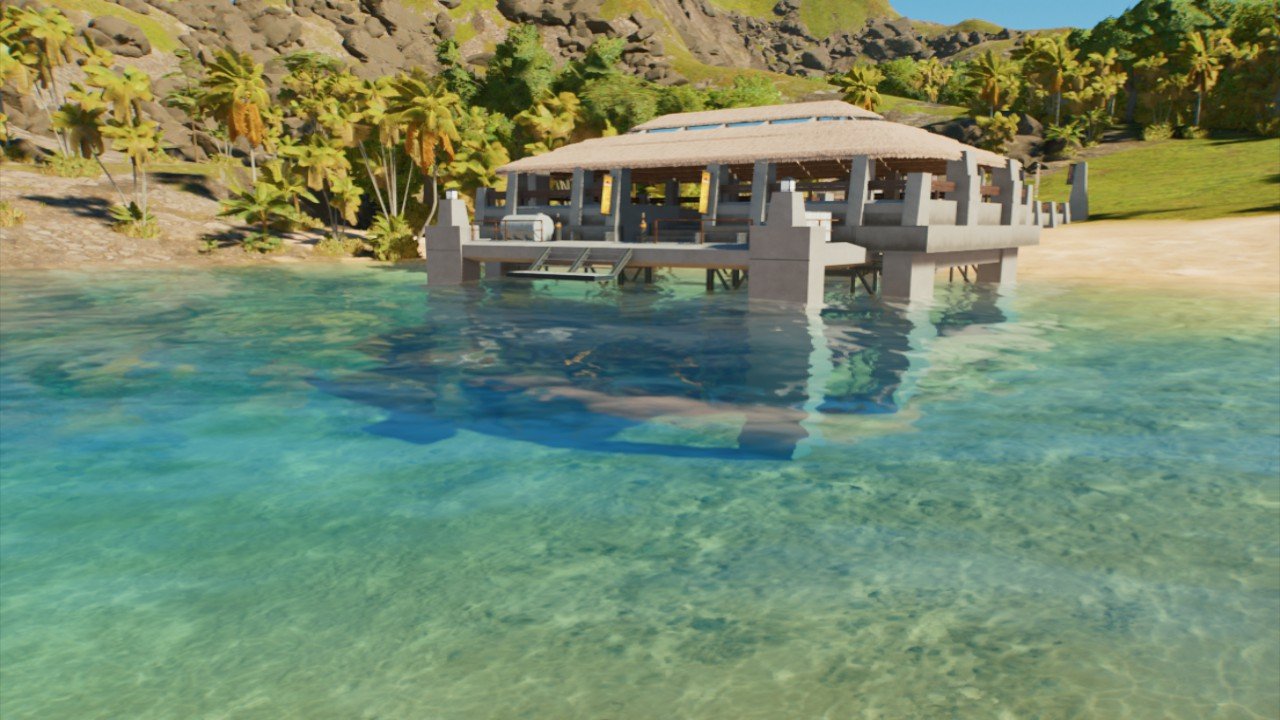 Jurassic Park Visitor Dock