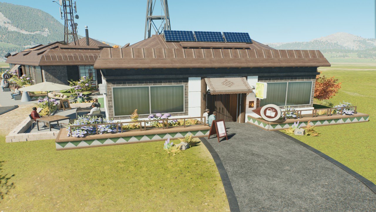 Small Amenity (Cafe) - Workshop - Jurassic World Evolution 3