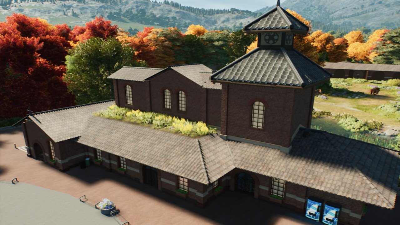 Brick Viewing Building