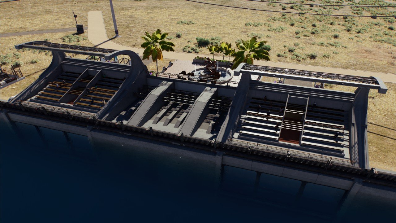 Double Lagoon Viewing Gallery - Workshop - Jurassic World Evolution 3