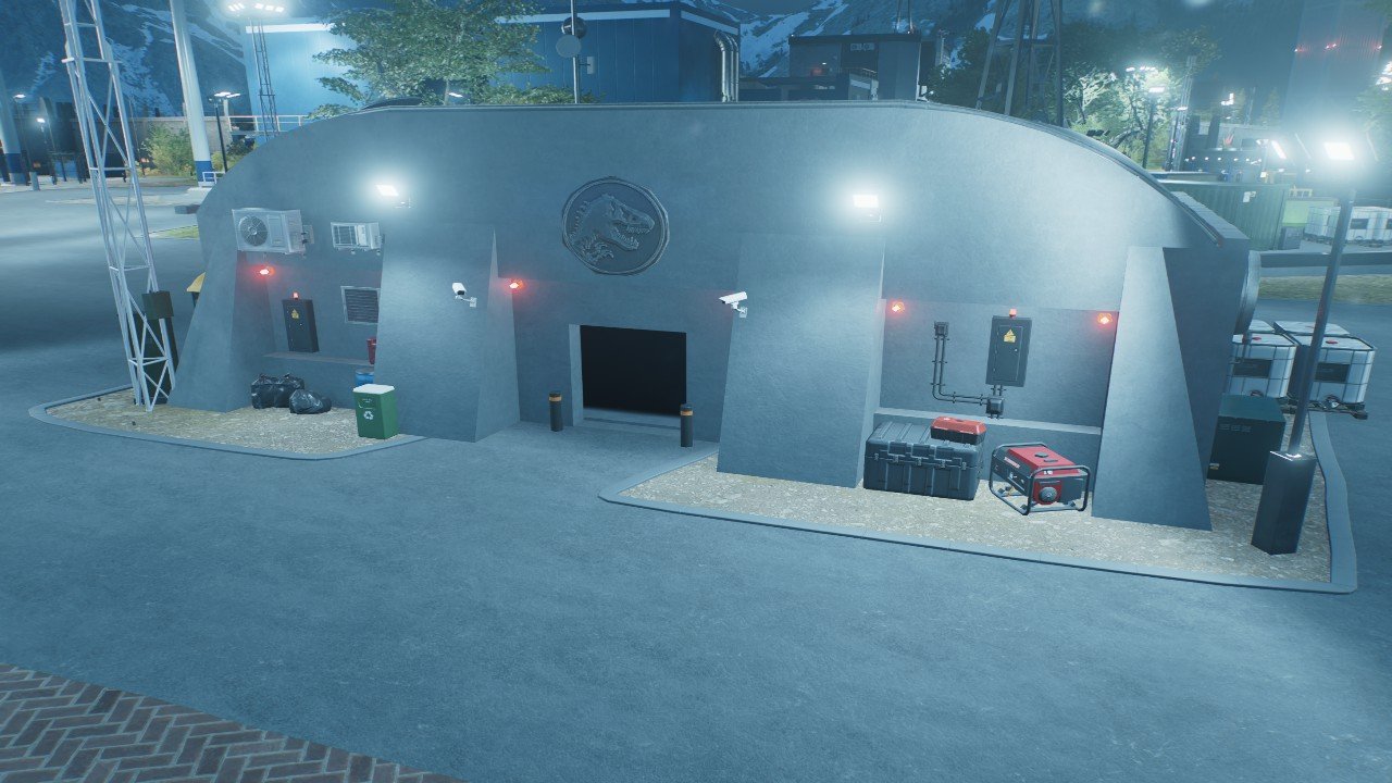 Emergency shelter - Workshop - Jurassic World Evolution 3