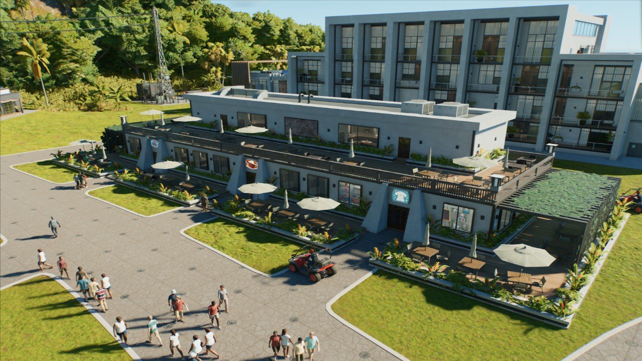 Modern triple amenities