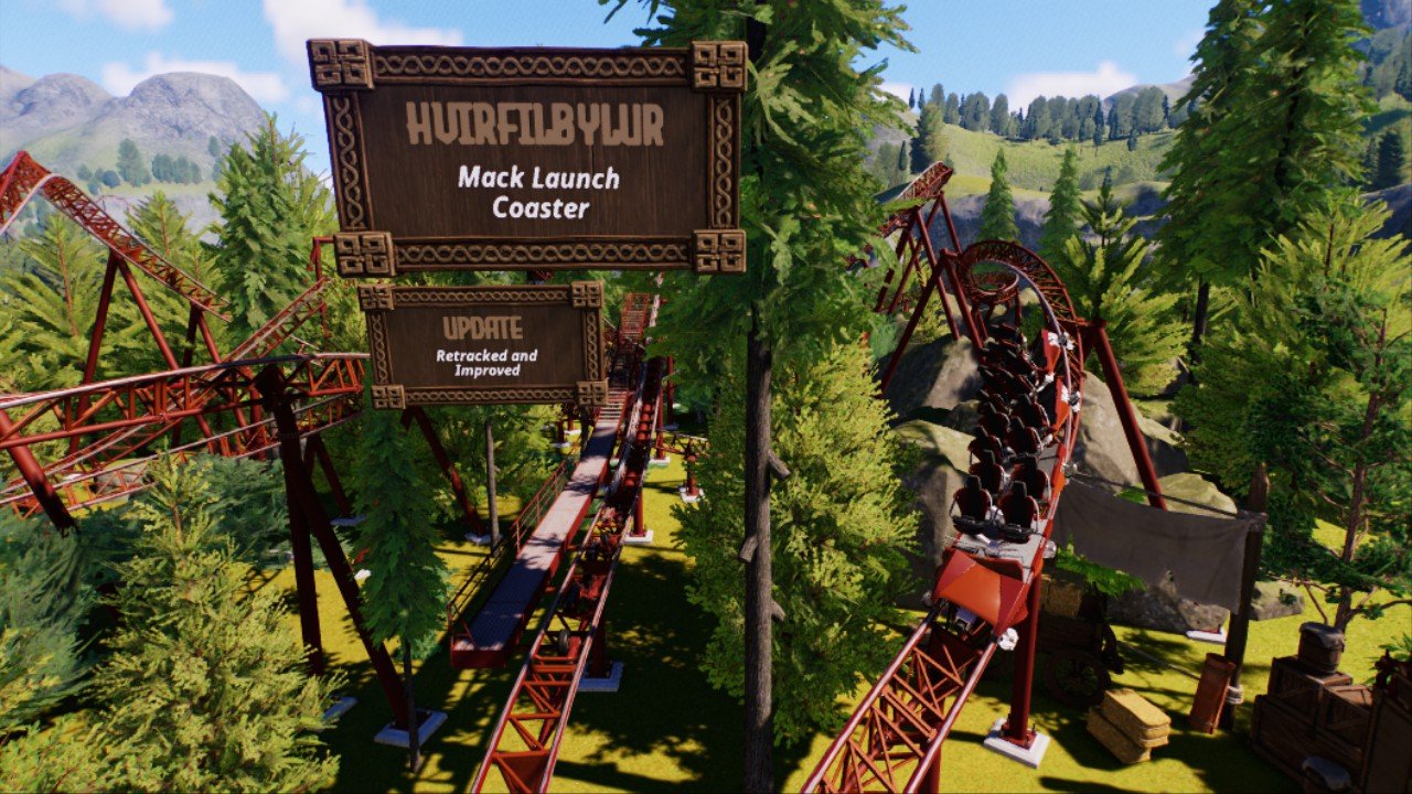 Hvirfilbylur - Viking Mack Launch Coaster