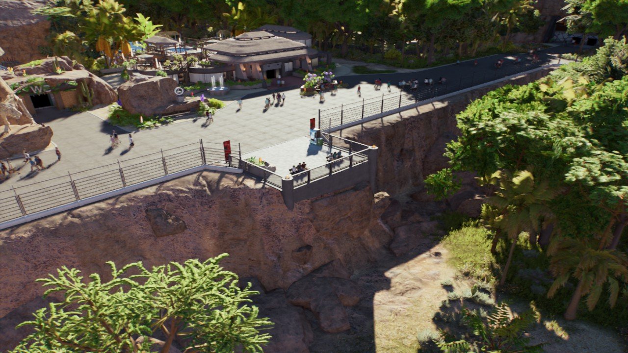 Bench viewing spot - Workshop - Jurassic World Evolution 3
