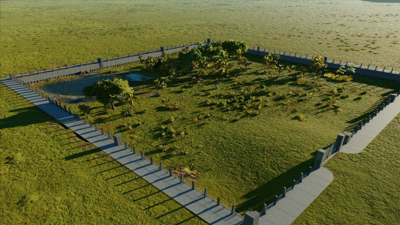 Large Inground Enclosure