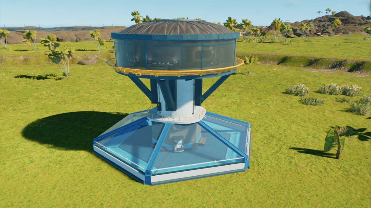 Viewing tower dome - Workshop - Jurassic World Evolution 3