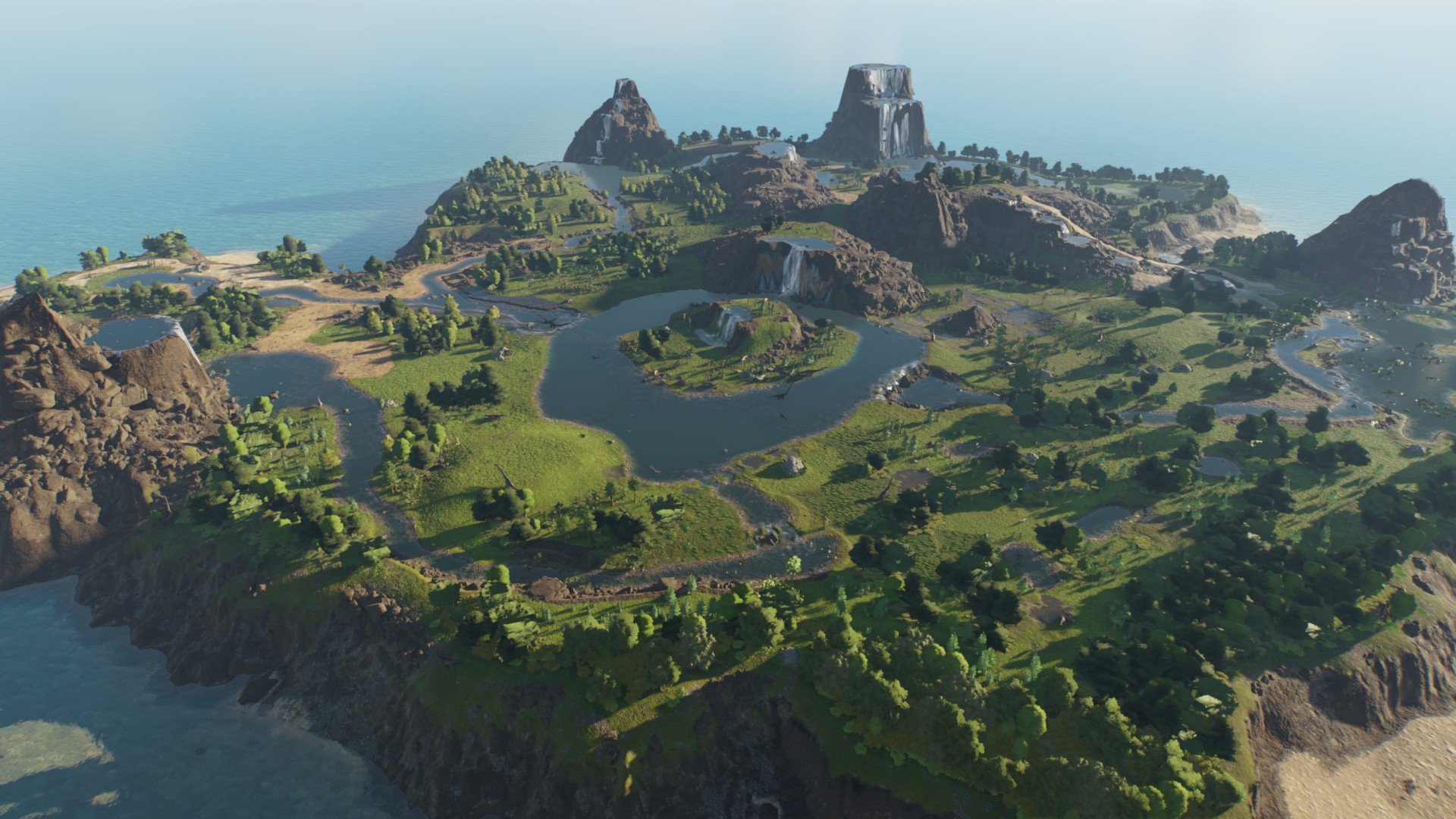 Dinosaur Jpog island Ecosystem