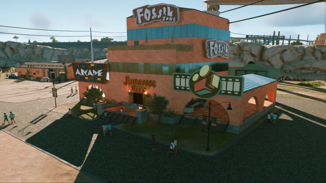 Jurassic Park Shopping Mall