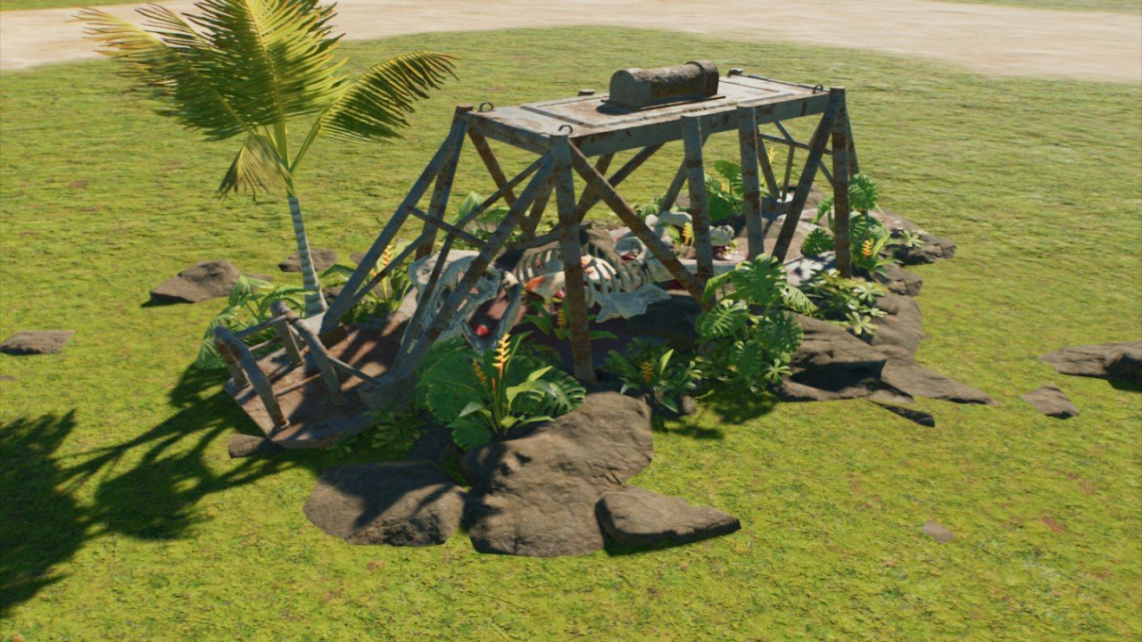 Large carnivore feeder cage - Workshop - Jurassic World Evolution 3