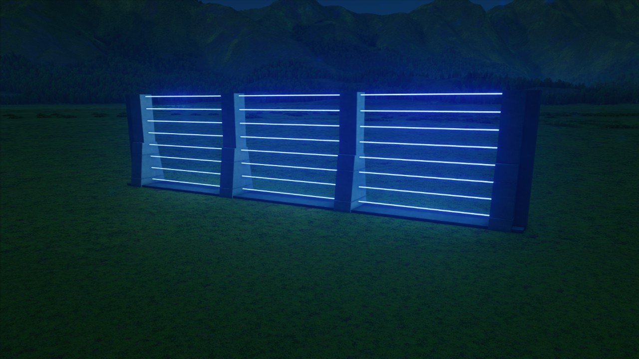Laser Fence (Blue)