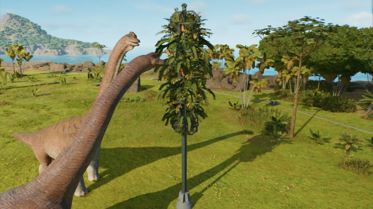 Tall sauropod feeder