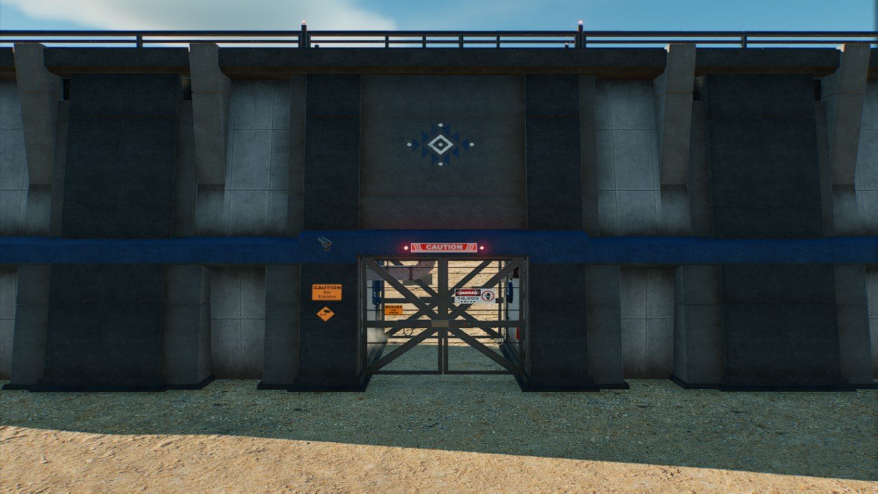 Sol Federation Large Perimeter Gate